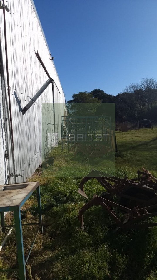 EN VENTA GALPON INDUSTRIAL CON PUENTE GRUA