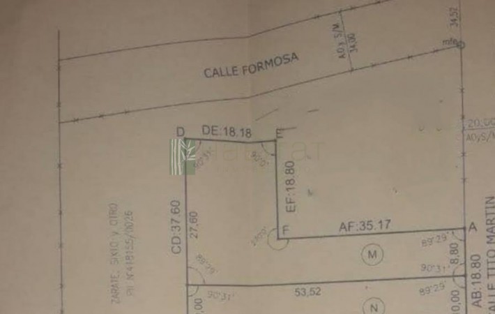  TERRENO EN VENTA 980 M2 VILLA CONSTITUCION VENDIDO